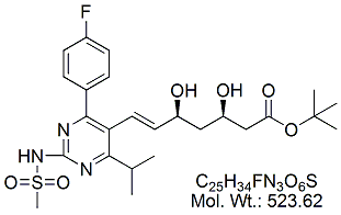 Rosuvastatin N-Desmethyl T-Butyl Ester